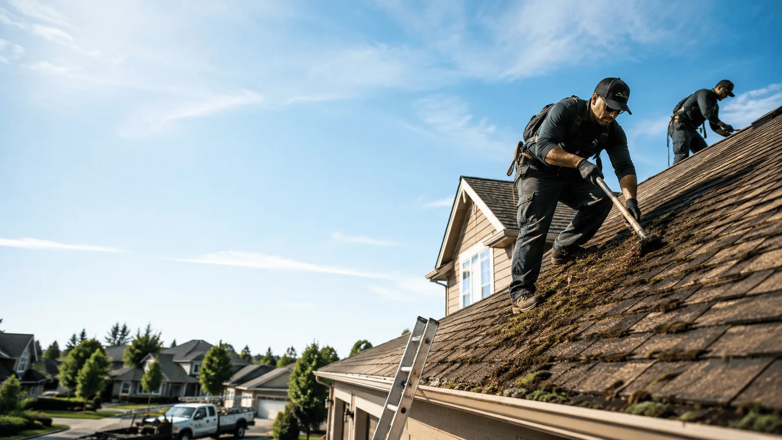 Roof Moss Removal in Abernathy, TX near me